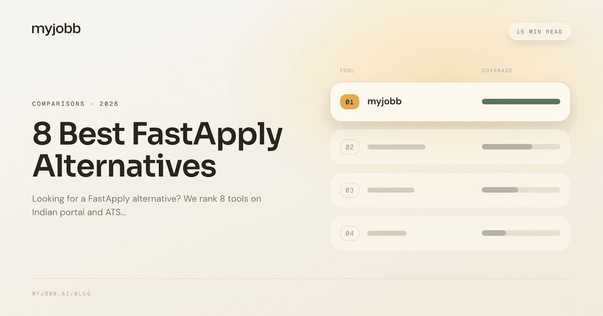 8 Best FastApply Alternatives in 2026 (Honest Ranking) | myjobb blog cover